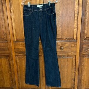 Sonoma Life & Style Wide Leg/Flare Cotton Darkwash Jeans Size 6